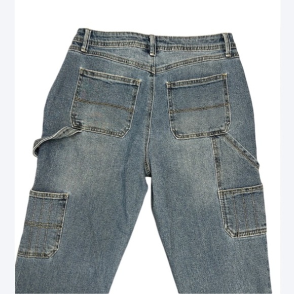 Sincerely Jules Carpenter Mom Jeans Size 28 | Vintage 90s Utility Denim - Picture 4 of 6